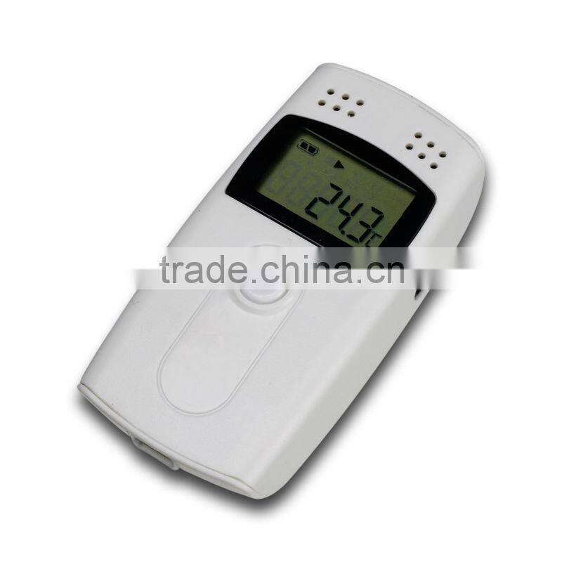 Internal External Sensor 99% RH Temperature Humidity Data logger Recorder