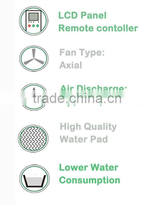 Mini floor standing air conditioner, portable air cooler, evaporative cooler