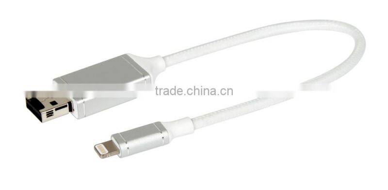 OTG Cloud 15cm round braided cable with high quality