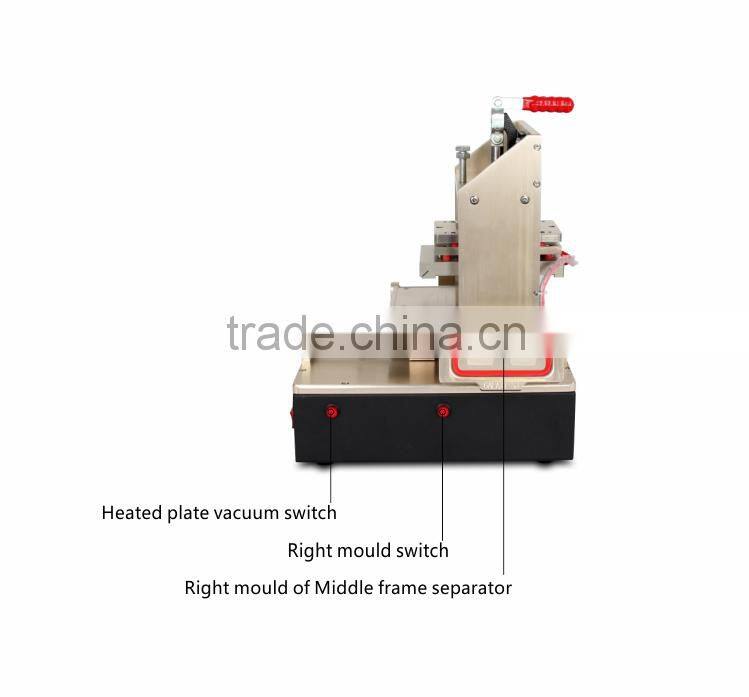 Multi function 5 In 1 LCD Separator Glue Remover Frame Bezel Laminate Machine for lcd refurbishment