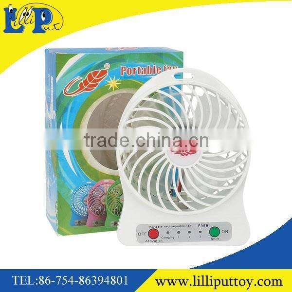 High quality mini handheld battery operated fan toy