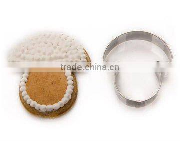 100% food grade stainless steel custom cookie cutters