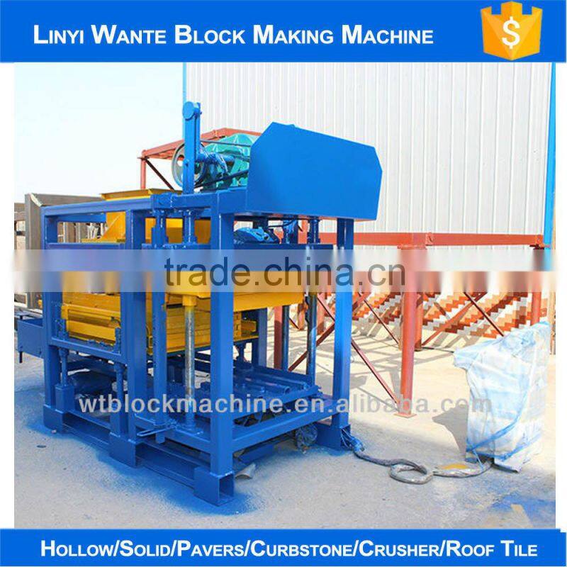 WANTE BRAND QT4-25 brick maching machinery building material machinery