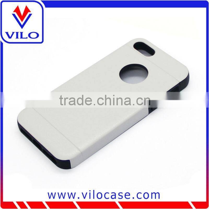 IMD TPU+PU shockproof leather mobile phone case for iPhone 5