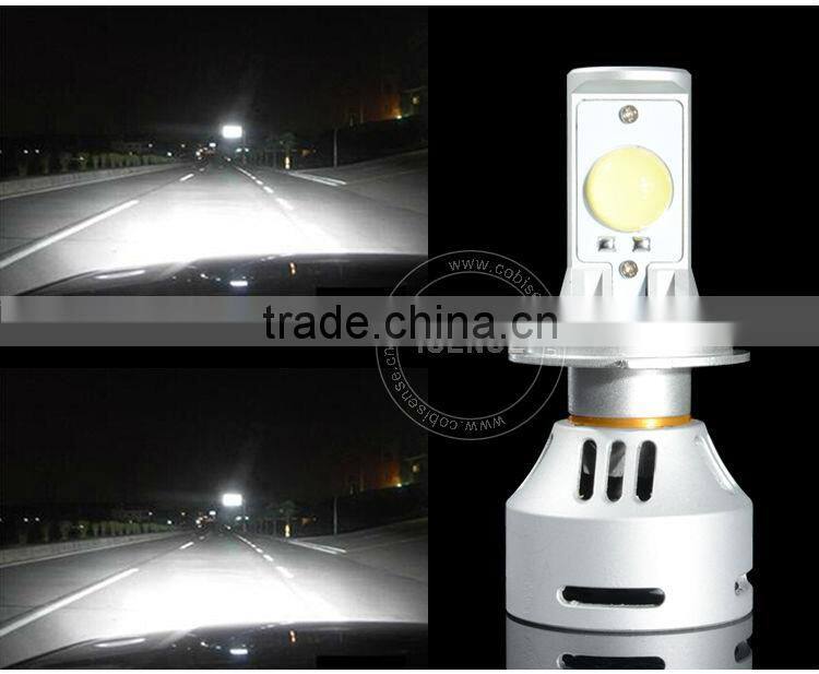 PAIR OF 3200LM HIGH POWER HEADLIGHT H4 SAMSUNG LED 2323