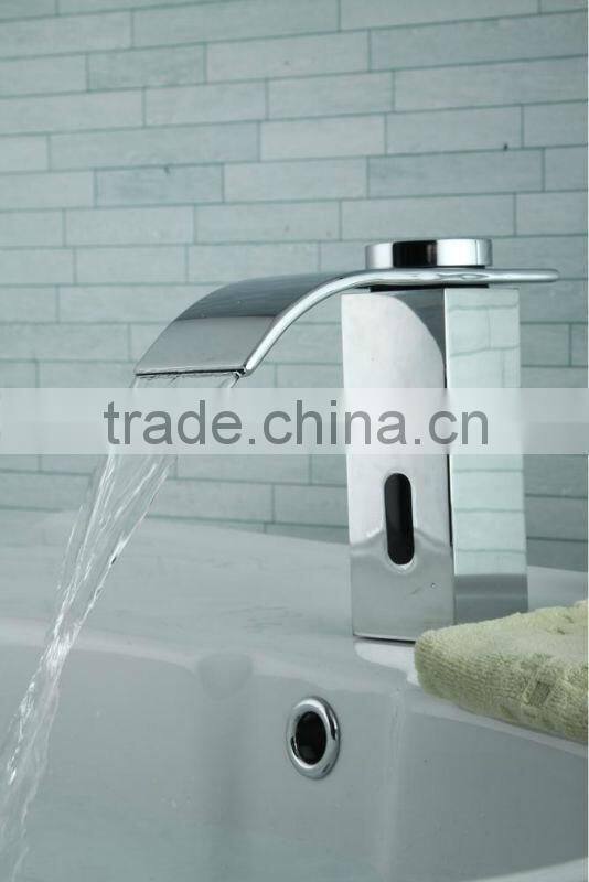 high self-controled Waterfall Sensor water taps QH0128