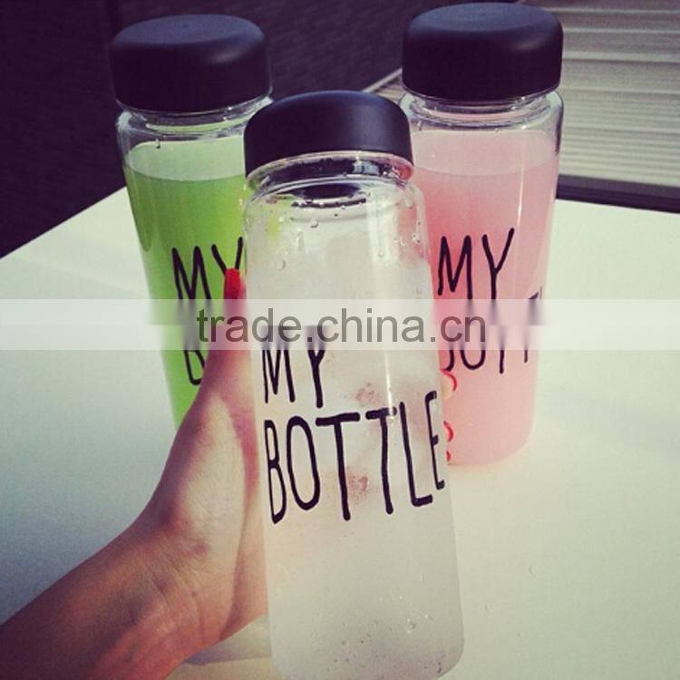 Hot Product 2015 - Wholesale 500ML Tritan Bottle My Bottle with Custom Logo