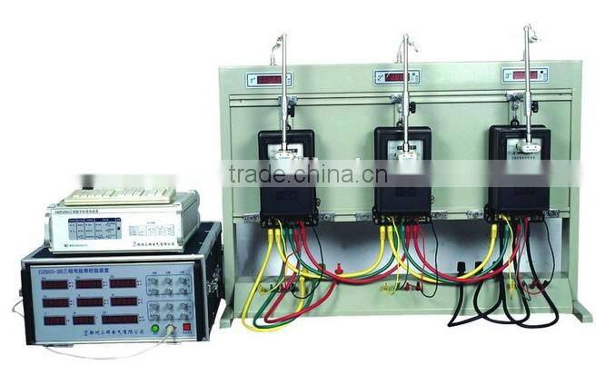 3 Meter Positions Portable Three Phase Energy Meter Calibrating Bench