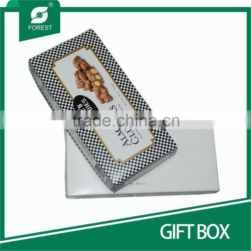 2 PIECES CARDBOARD CARTON GIFT PACKAGING BOXES FOR CANDYS