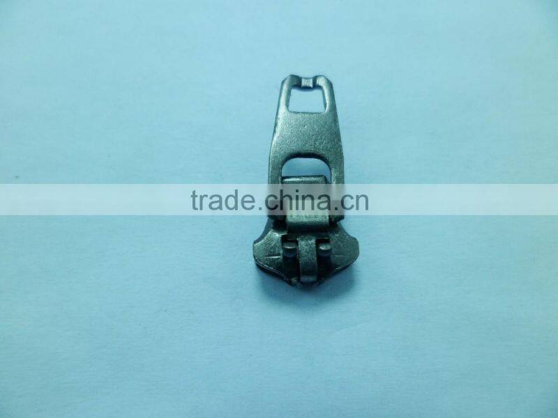 3# plated black nickel teeth brass zipper plated black nickel 45YG brass zipper slider jeans zipper slider