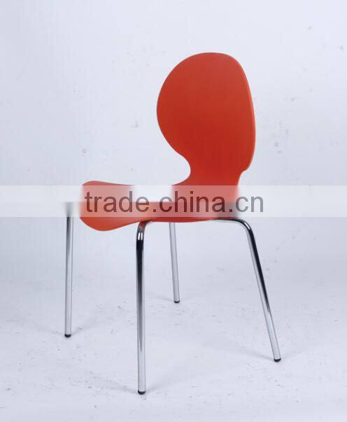 factory wholesale stacking fast food plastic dining chairs 1018