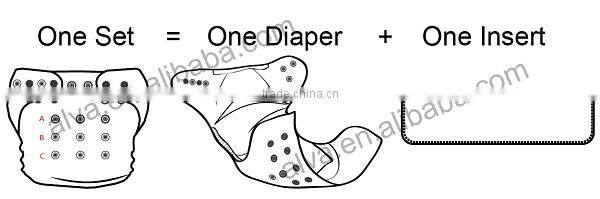 Alva New One Pocket Washable Printed Cloth Diapers Malaysia