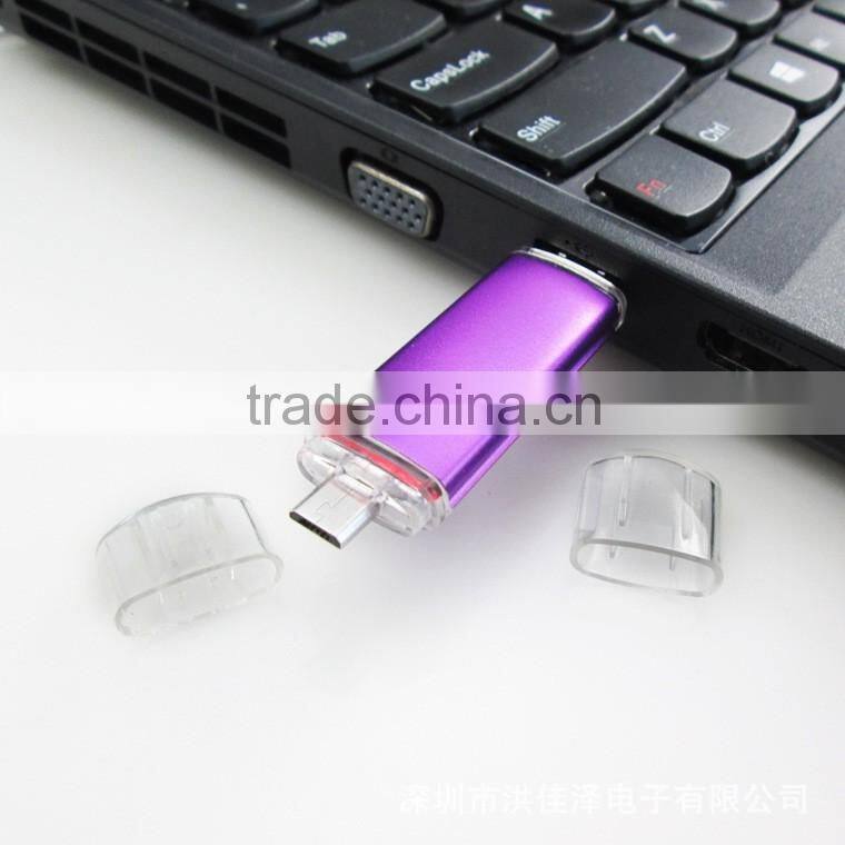 Customize laser engraving branded android phone 8GB, 16GB, 32GB high speed otg usb flash memory pen drive sticks