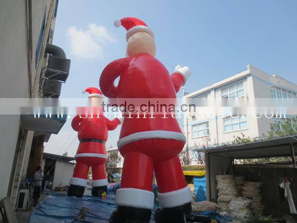 inflatable santa/outdoor inflatable santa for advertising