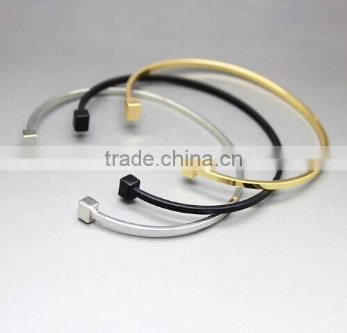 2015 Fall Winter Mini Square Drusy Druzy Cabochon Stone Charm Bracelet