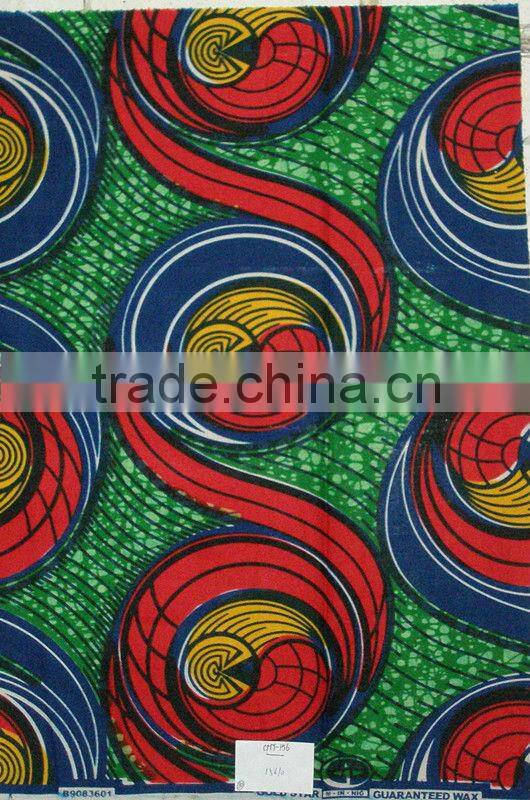 100% cotton super real wax