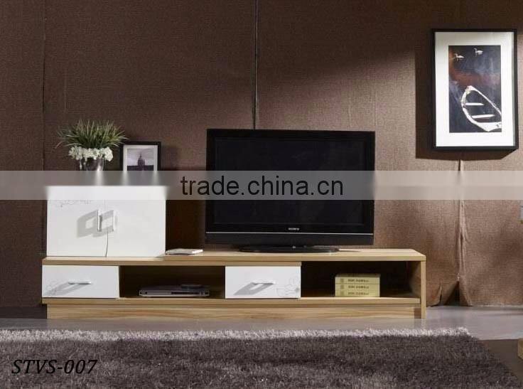wooden mdf lcd tv stand modern design