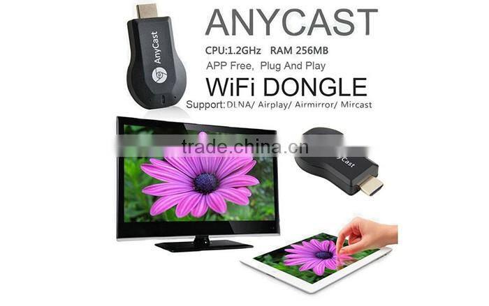 2016 portable mini quad core Android 4.4 TV Dongle usb wifi dongle anycast M2