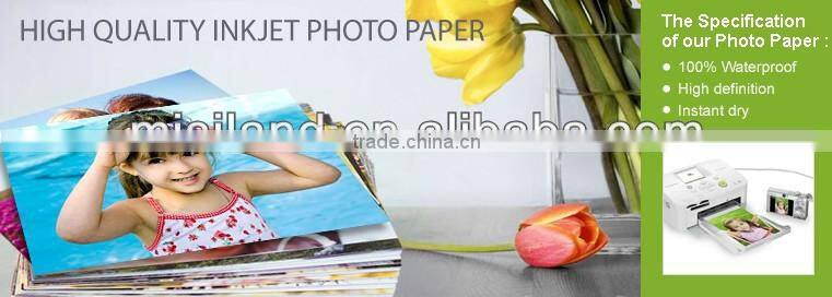 Double/Dual Side High Glossy Inkjet Photo Paper& Double side photo paper&photo paper 160-300gsm ( China Manufacturer)