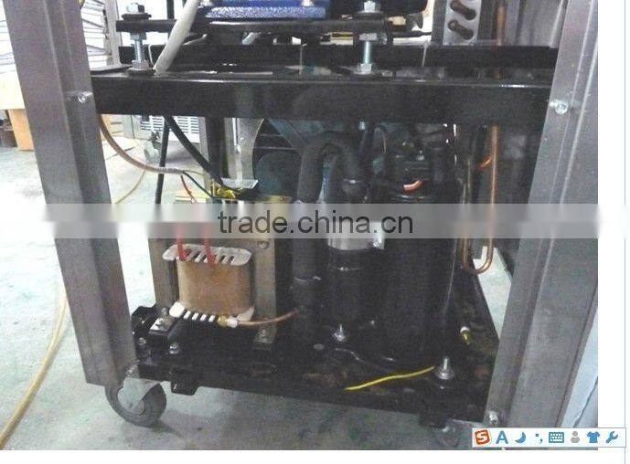 Desktop spaghetti ice cream machine 3 flavors 22~25 gallon/H