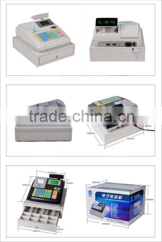 ECR electronic cash register for restaurant and stores