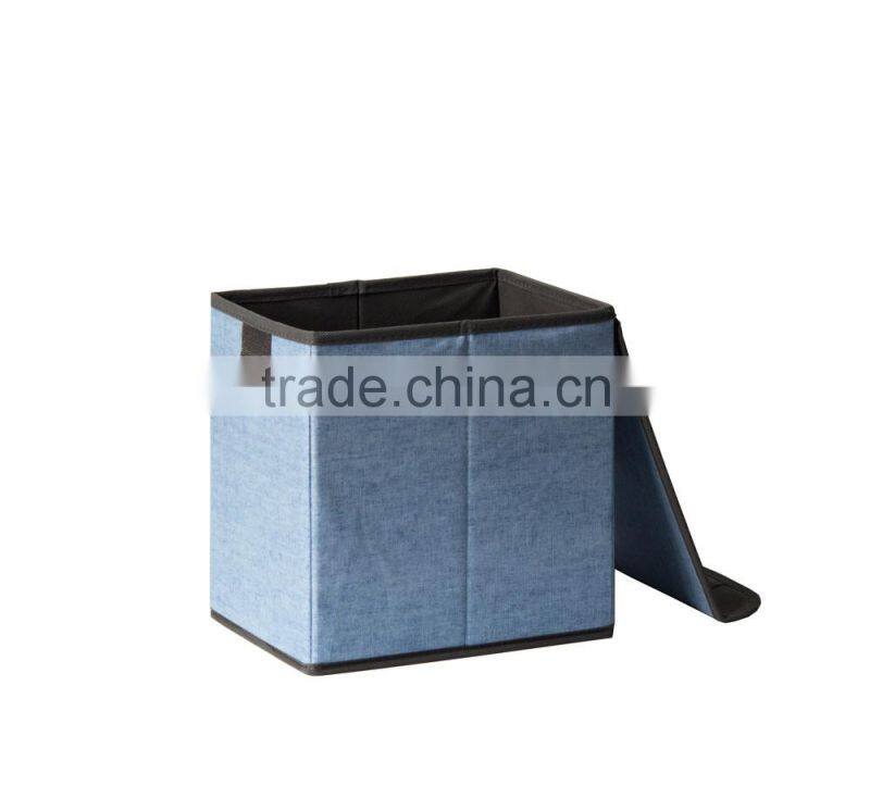 polyesterramie storage box with cover