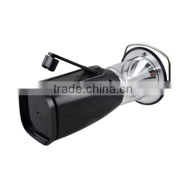 Plastic Hand Cranking High Light 6 LED Rechargeable LED Lantern