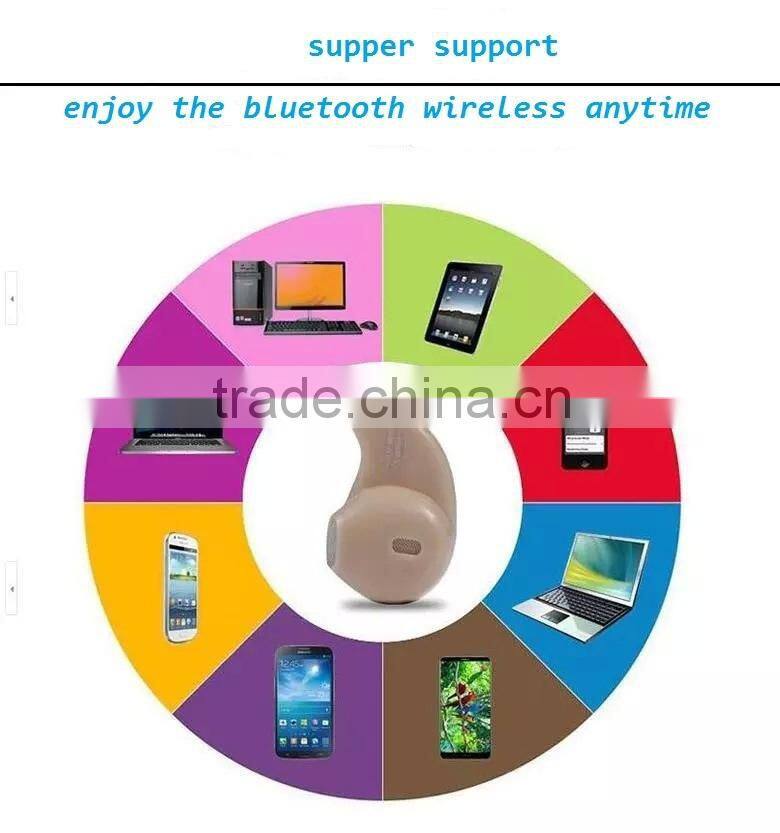 10m bluetooth 4.1 stereo invisible mini wireless bluetooth earphone smart wirless earbud