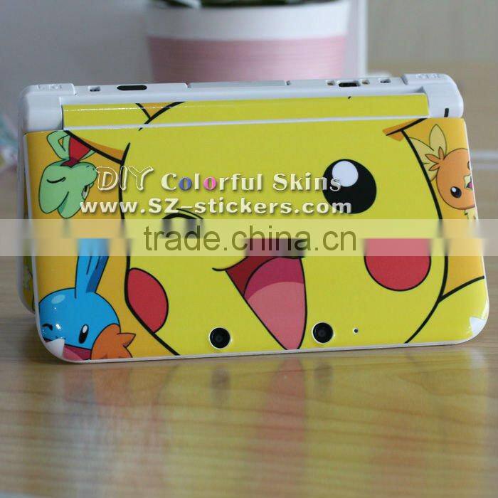 Customize skin sticker for nintendo 3ds xl skin