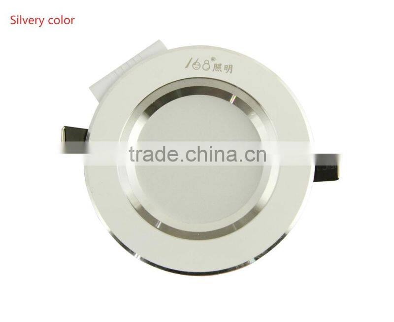 3w aluminum ultrathin round led panel lamp