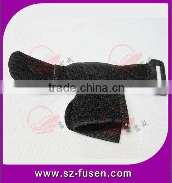 Black Elastic Armband with Logo