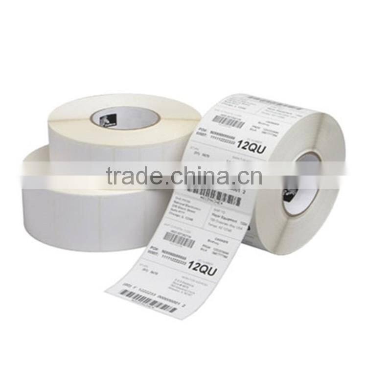 PET film blank roll qr code label sticker