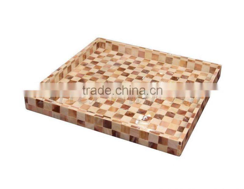 serving mother of pearl tray with nice design from Viet Nam