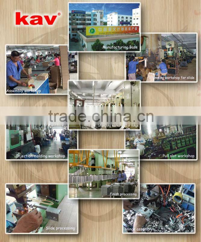 53mm wide ball bearing industrial draw track for telecommunication racks