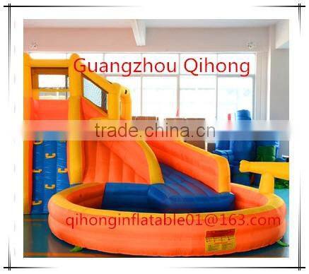 2016 popular and high qualityinflatable pool water slide, swimming pool water slide, used swimming pool water slide