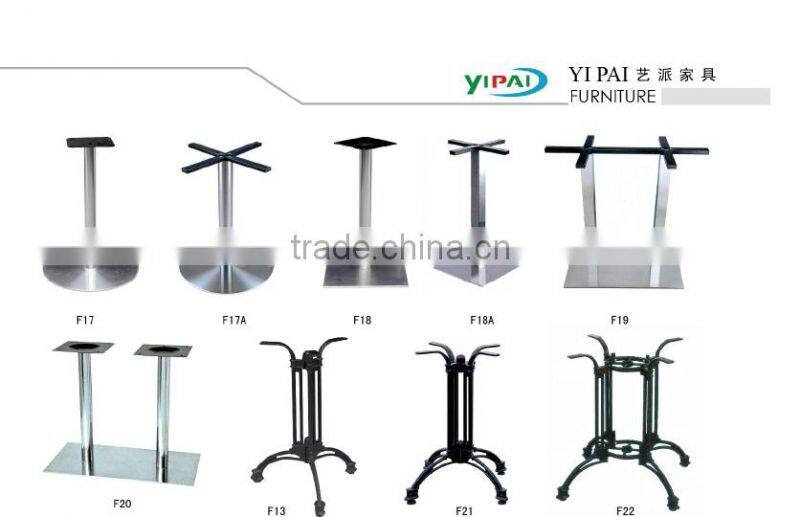 Foshan supplier good quality cast iron long table base F27