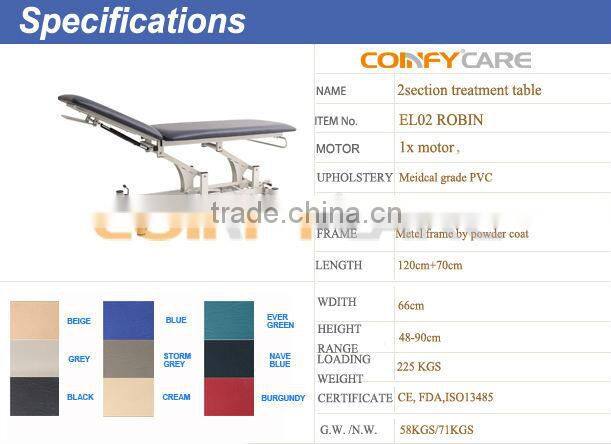 Coinfy EL02 Robin electric physical therapy bed
