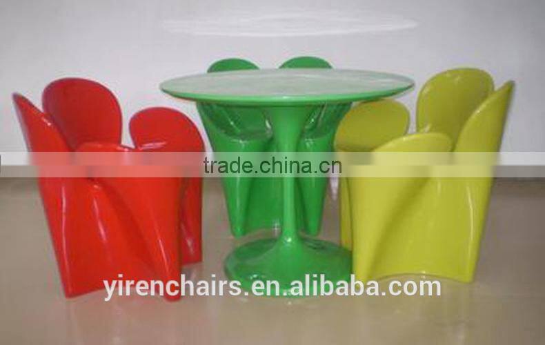 Fiberglass petal Chair clover chair four leaf clovers