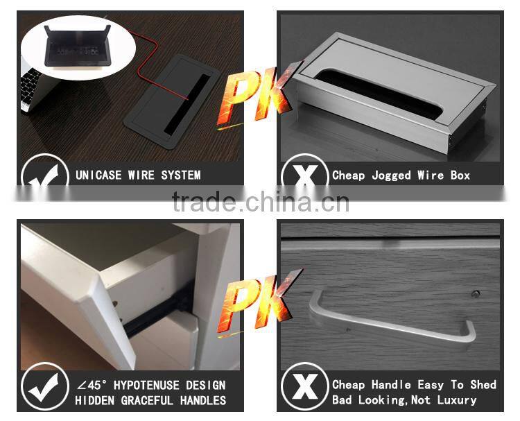 2016 New Boss Series BS-Z2290 Best Selling Top Quality Office Furniture Modern Design Manger/Supervisor Executive Desk