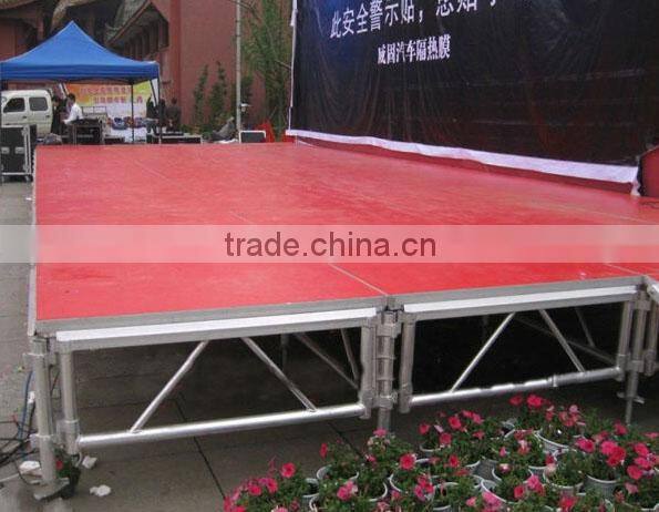 aluminum folding portable stage platform