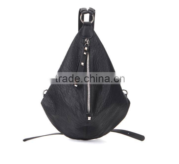 High quality fashionable girls leather backpack bags GW608