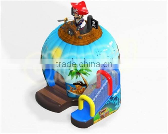 Channal inflatabel Pirate ship bouncy house, inflatable jumping bouncer house for sale