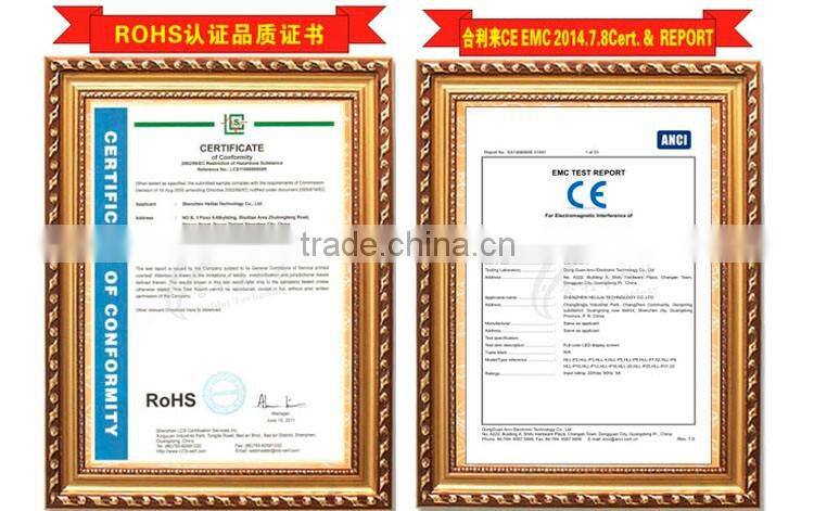 Outdoor waterproof led display modules p6 smd full color led module