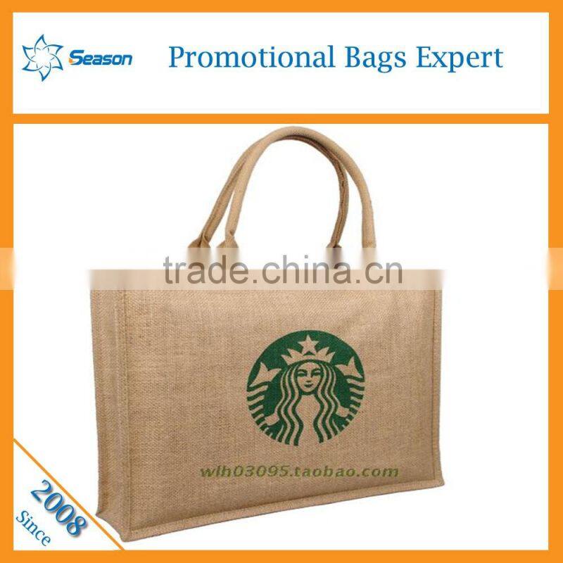 Wholesale jute shopping bag wholesale jute bag picture of jute bag