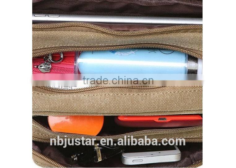 Hot Sell Stylish High Grade Mens Messenger Bag College Student Shoulder Bag