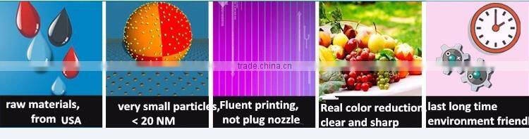 Compatible bulk water based pigment printer ink
