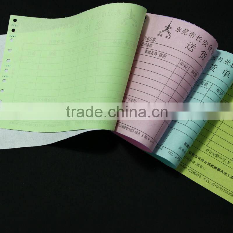 professional paper printing service of courier waybill with barcode