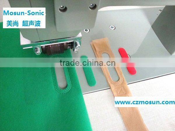 Ultrasonic sewing machine for non-woven shopping bag (CE certificated)