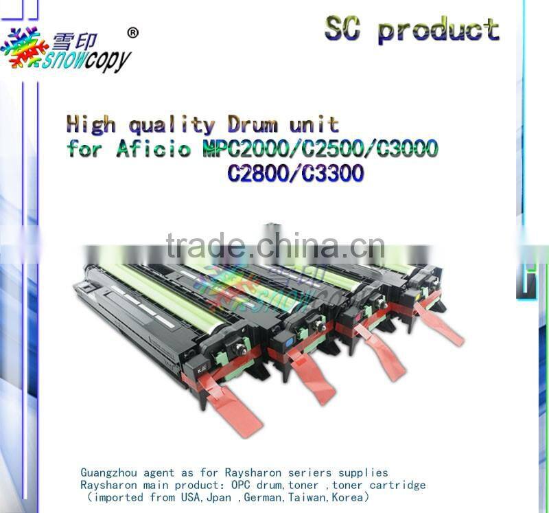drum unit compatible for Ricoh Aficio MPC2000/C2000SPF/C2500/C2500SPF/C3000/C3000SPF drum kit