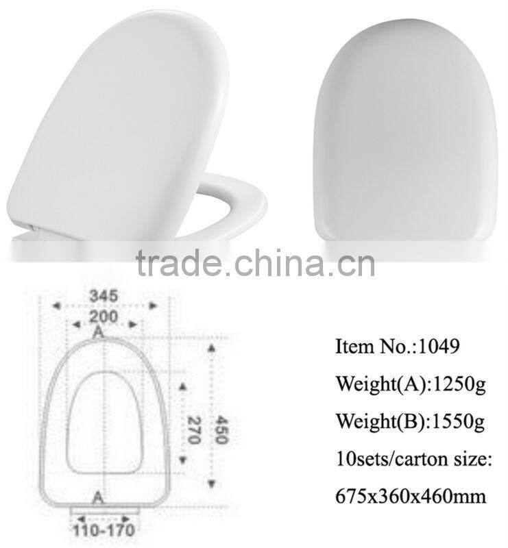 lavatory slow drop disposable toilet seat cover 1049